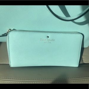 Kate spade cedar street Lacey wallet Grace Blue